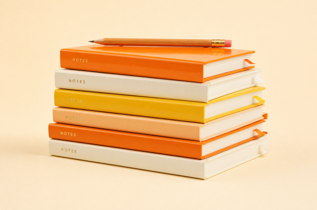 Journal — colorful notebooks