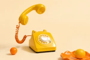 Journal — yellow telephone